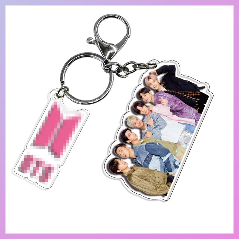 BTS Premium Group Keychain