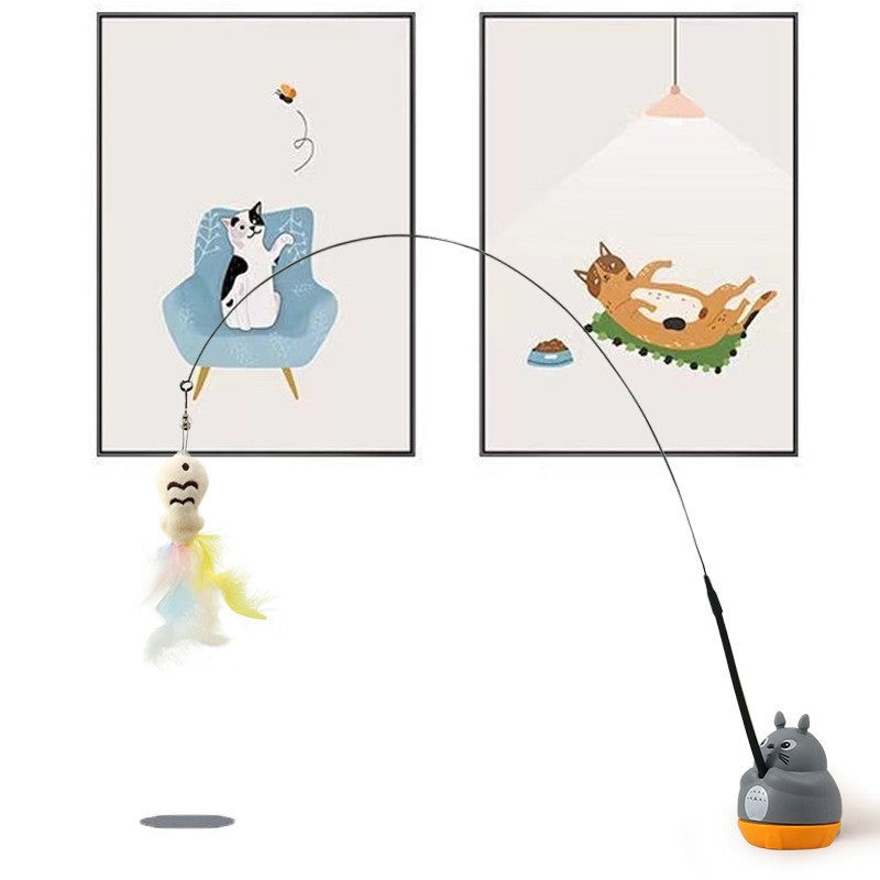 Kitten Fishing Toy 🎣🐱