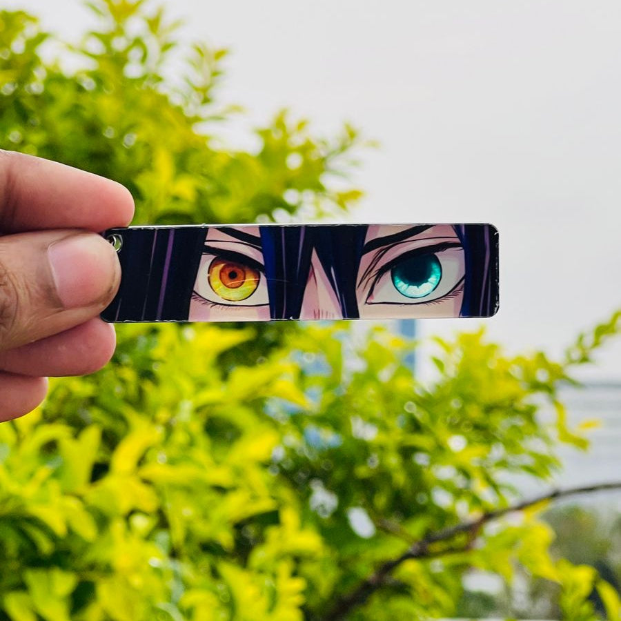 Iguro Obanai – Snake Hashira Glowing Eye Keychain