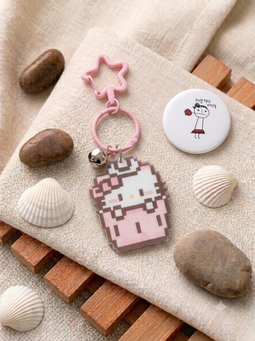 Kitty Keychain - 10